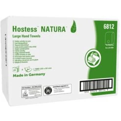 Hostess-NATURA Papierhandtücher 6812, 2-lagig, C-Falz, 25 X 50 Cm, 1680 Stück -Haushaltsprodukte d4ba88dc68abc2fd6147c570f37f0bf1b235de77 papierhandtuecher hostess natura 6812