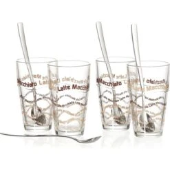 Ritzenhoff&Breker Kaffeegläser Latte Macchiato, Set Mit Löffel, 370ml, 8-teilig -Haushaltsprodukte d94771b7ed0f28acfac22f67c82e4a836f284d18 kaffeeglaeser ritzenhoffundbreker latte macchiato