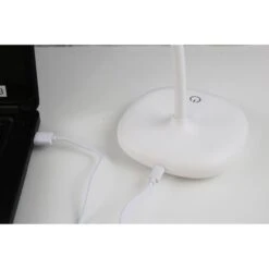 Unilux Schreibtischlampe Galy 1800 LED, Dimmbar, Weiß, Mit Integriertem Akku, Standfuß -Haushaltsprodukte dcf1eec21543097d2730b1a8e3c1abbee852bb0a schreibtischlampe unilux galy 1800 led