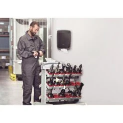 Katrin Handtuchspender Inclusive M, 92063, Kunststoff, Für 600 Falthandtücher, Schwarz 8 Katrin Handtuchspender Inclusive M, 92063, Kunststoff, Für 600 Falthandtücher, Schwarz -Haushaltsprodukte dd313e163250440d03f263676f6c0ff298195921 handtuchspender katrin inclusive m 92063