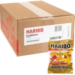 Haribo Fruchtgummis Goldbären Minis, 400 Minibeutel, 4000g