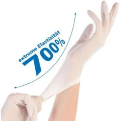 Franz-Mensch Einmalhandschuhe Safe Super Stretch, Nitril, Puderfrei, Weiß, 100 Stück, Größe XS -Haushaltsprodukte dfcf6cc4f859d027b65e7b7d399bcb3a06bf8467 einmalhandschuhe franz mensch safe super stretch