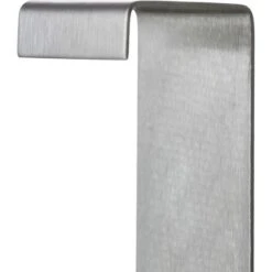 Kleiderhaken Relaxdays Für Die Tür, Silber, Edelstahl, 1 Haken, 4 Stück