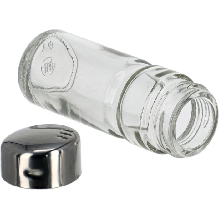 APS Salz-und-Pfefferstreuer Economic, Set, Mit Menage, Aus Edelstahl / Glas, Transparent 4 APS Salz-und-Pfefferstreuer Economic, Set, Mit Menage, Aus Edelstahl / Glas, Transparent – Bild 4