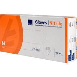 Abena Einmalhandschuhe Nitril, Puderfrei, Weiß, 100 Stück, Gr. M 5 Abena Einmalhandschuhe Nitril, Puderfrei, Weiß, 100 Stück, Gr. M -Haushaltsprodukte e2585f9792dd9c904688c952e0d7d1bf65c05480 einmalhandschuhe abena nitril puderfrei