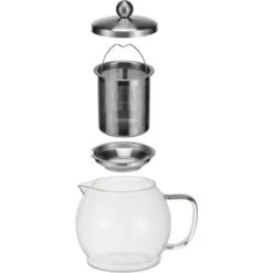 Böttcher-AG Tee-Kanne Glas / Edelstahl, Mit Edelstahl-Sieb, Transparent/ Silber, 1,2 L 6 Böttcher-AG Tee-Kanne Glas / Edelstahl, Mit Edelstahl-Sieb, Transparent/ Silber, 1,2 L -Haushaltsprodukte e52d508fe5851f656111fd4c946f34046ffa50a5 tee kanne boettcher ag glas edelstahl