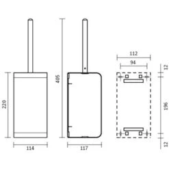 CWS WC-Bürste ObjectLine C707903, Schwarz, Bürstenhalter Aus Edelstahl, Zur Wandmontage 5 CWS WC-Bürste ObjectLine C707903, Schwarz, Bürstenhalter Aus Edelstahl, Zur Wandmontage -Haushaltsprodukte e545ead839f365f070cd61ab5f6f25c8ebf3e3d7 wc buerste cws objectline c707903 schwarz