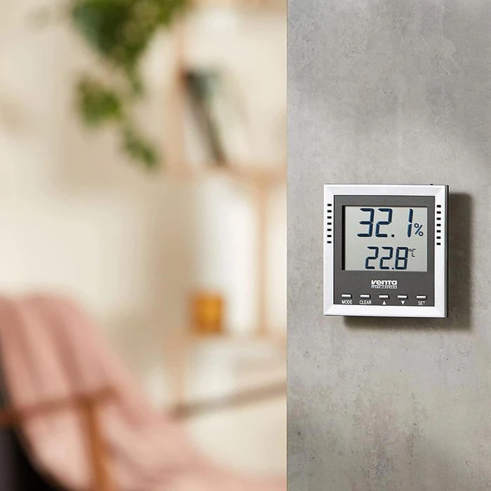 Venta Thermo-Hygrometer Innen, Digital, Taupunkt, Feuchtkugel 2 Venta Thermo-Hygrometer Innen, Digital, Taupunkt, Feuchtkugel – Bild 2