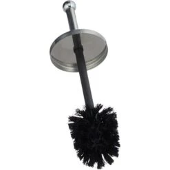 Relaxdays WC-Bürste Rund, Silber, Bürstenhalter Aus Edelstahl -Haushaltsprodukte e5d939e90aeee5daf8e1ca38a6111514548f5433 wc buerste relaxdays rund silber
