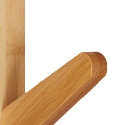 Relaxdays Garderobenständer 10022762, Mit 8 Haken, Bambus, Natur -Haushaltsprodukte e8a44d5a1956b47bf264186e1332b35cef682e63 garderobenstaender relaxdays 10022762