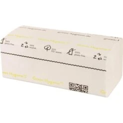 GreenHygiene Papierhandtücher Frieda, 2-lagig, Zick-Zack-Falz, 25 X 23 Cm, Weiß, 4000 Stück -Haushaltsprodukte e98de567d52ead633854cb333492827e312a1666 papierhandtuecher greenhygiene frieda 2 lagig