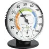 TFA Thermo-Hygrometer 45.2033 Analog, Standfuß, Verchromt