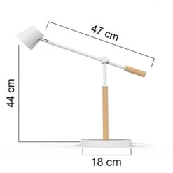 Unilux Schreibtischlampe Vicky LED, Dimmbar, USB, Holz, Mit Standfuß -Haushaltsprodukte ee0256e4a88734aa27195d809cf7df194b2d1a13 schreibtischlampe unilux vicky led
