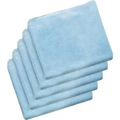 Vileda Allzwecktuch Micro Tuff Plus 111958, Blau, Microfasertuch, 38 X 38cm, 5 Stück