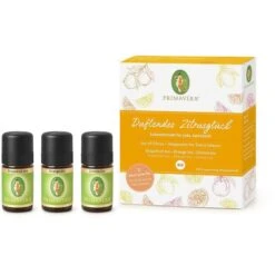 Primavera Duftöl Duftendes Zitrusglück, Energie & Lebensfreude, Für Duftlampen, 3x 5 Ml
