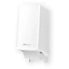 CWS Toilettenpapierspender PureLine Toilet Paper, 1700347, Mit Panel, Für 2 Kleinrollen, Weiß