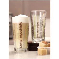 Montana Kaffeegläser Simply 060999, Latte Macchiato Gläser, 340ml, 6 Stück -Haushaltsprodukte f3f62593fdc75a1efb4526de9e8147d943428bcc kaffeeglaeser montana simply 060999