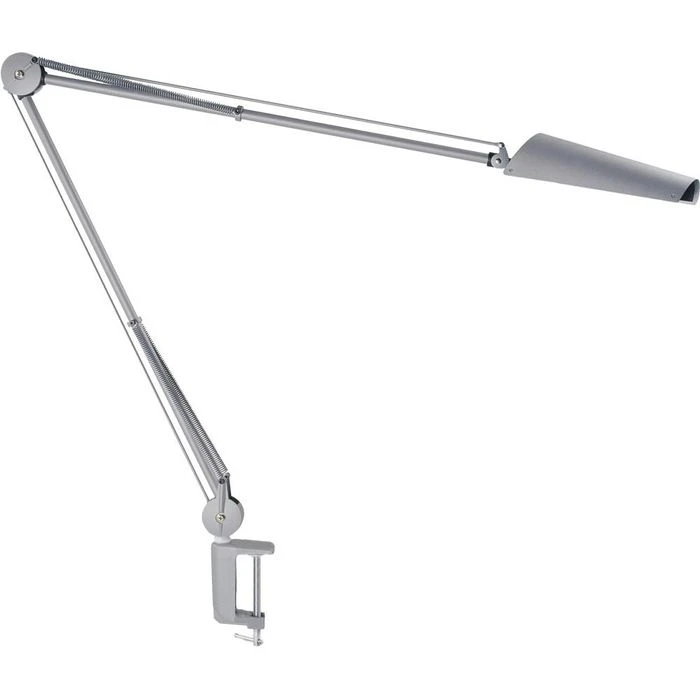 Luxo Schreibtischlampe Air T80 LED, Dimmbar, Aluminiumgrau, Mit Tischklemme 1 Luxo Schreibtischlampe Air T80 LED, Dimmbar, Aluminiumgrau, Mit Tischklemme