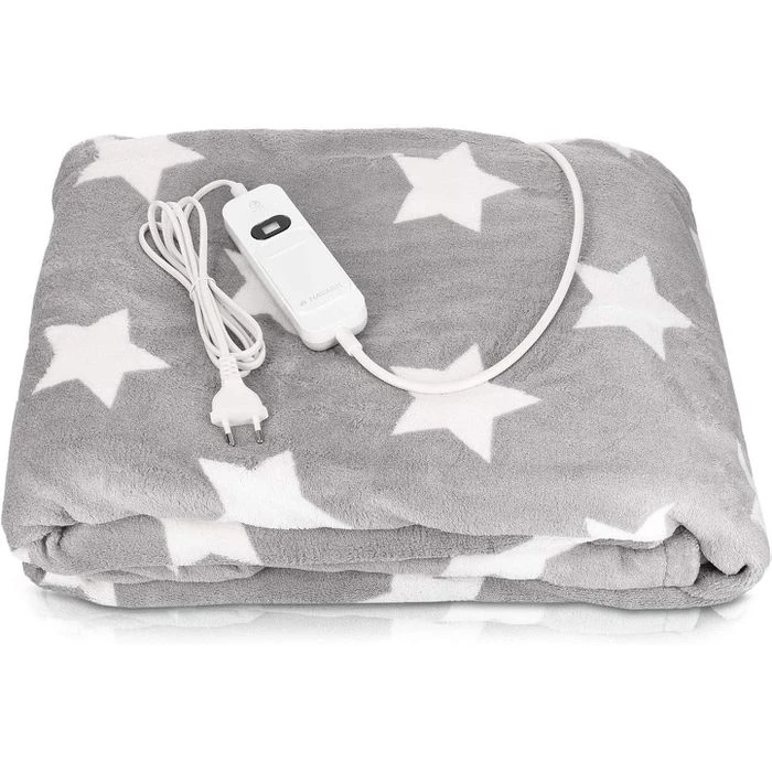 Navaris Heizdecke XXL, Grau, 3 Temperaturen, Abschaltautomatik, 180 X 130cm 6 Navaris Heizdecke XXL, Grau, 3 Temperaturen, Abschaltautomatik, 180 X 130cm – Bild 6