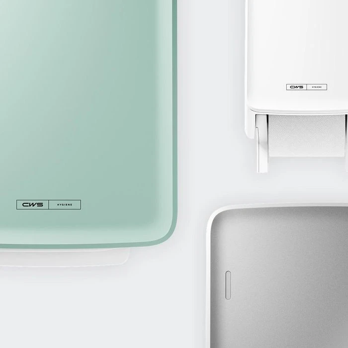 CWS Handtuchspender PureLine Paperroll NT Hybrid, 1700346 Schloss & Panel Für Rollenhandtücher Weiß 3 CWS Handtuchspender PureLine Paperroll NT Hybrid, 1700346 Schloss & Panel Für Rollenhandtücher Weiß – Bild 3