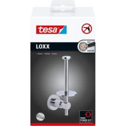 Tesa Toilettenpapierspender Loxx, 40285, Ohne Bohren, Ersatzrollenhalter, Für 1 Kleinrolle -Haushaltsprodukte f78408693e8442dfb89530720da70921a875f6b0 toilettenpapierspender tesa loxx 40285