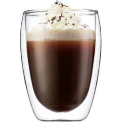 Bodum Kaffeegläser Pavina 4559-10-12, Doppelwandig, 350ml, 6 Stück -Haushaltsprodukte f927ba9c27aeb7d38ec597a9cc5de6ecffa24547 kaffeeglaeser bodum pavina 4559 10 12