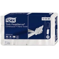 Tork Papierhandtücher PeakServe Endlos 100589 H5, 1-lagig Advanced Interfold 20,1x22,5cm 3240 Stück -Haushaltsprodukte fabcc4f2710d3323f15d1862a6b1fab3ed740e2d papierhandtuecher tork peakserve endlos 100589 h5