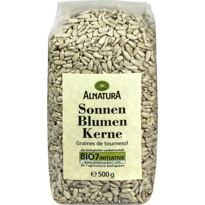 Alnatura Sonnenblumenkerne BIO, Geschält, 500g 1 Alnatura Sonnenblumenkerne BIO, Geschält, 500g