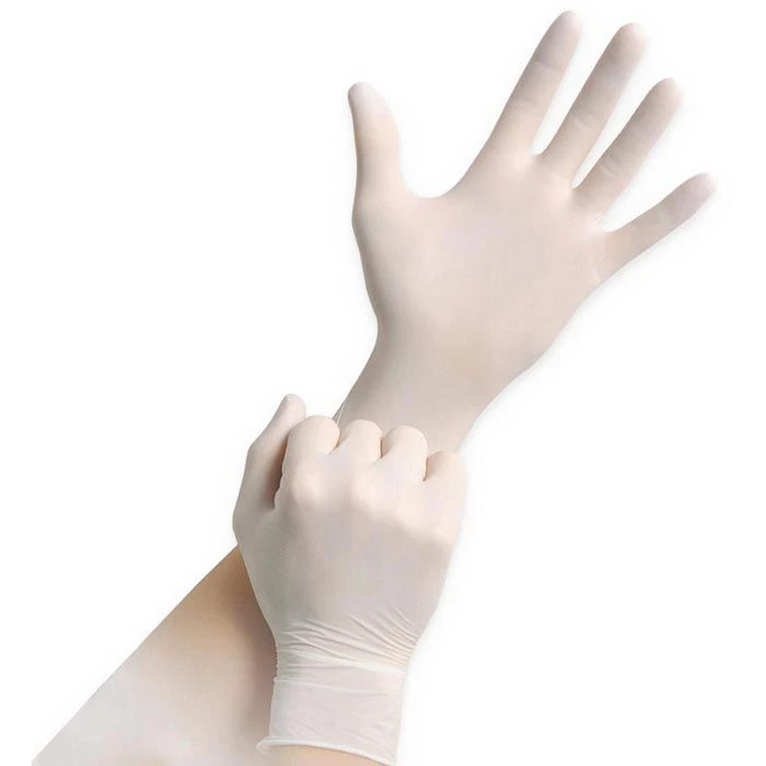 MaiMed Einmalhandschuhe Grip PF Latex, Puderfrei, 74425, Natur, 100 Stück, Größe M 2 MaiMed Einmalhandschuhe Grip PF Latex, Puderfrei, 74425, Natur, 100 Stück, Größe M – Bild 2